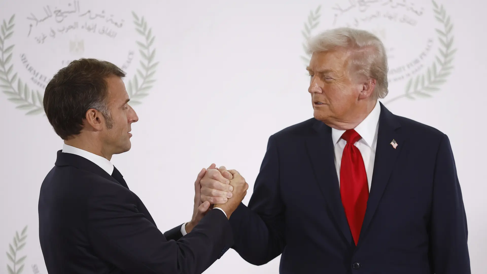 Trump se burla de Macron: «Su mujer lo trata extremadamente mal, todavía se está recuperando del derechazo en la mandíbula»