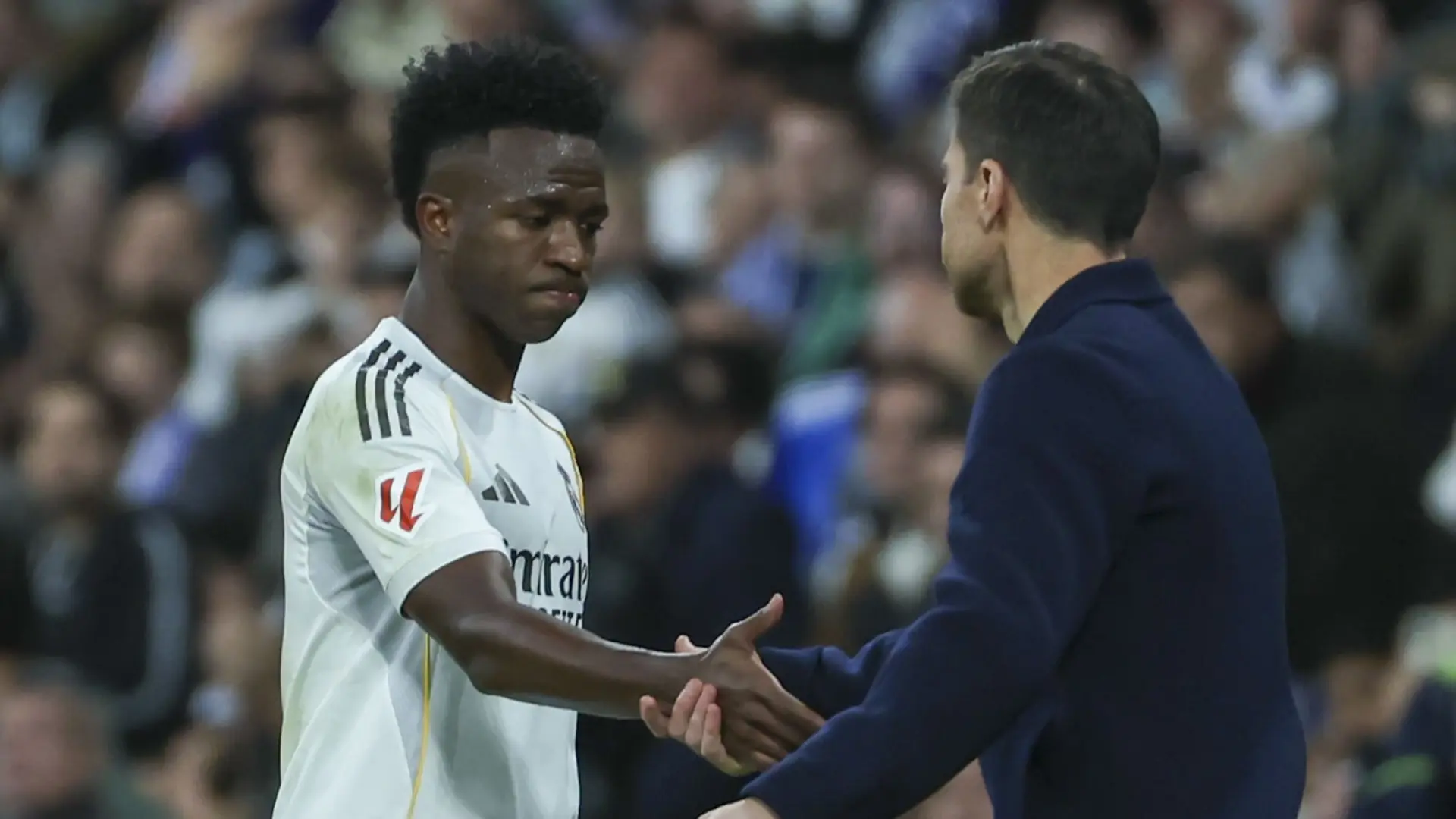 Vinícius admite su mala relación con Xabi Alonso: «No pude conectar con él»