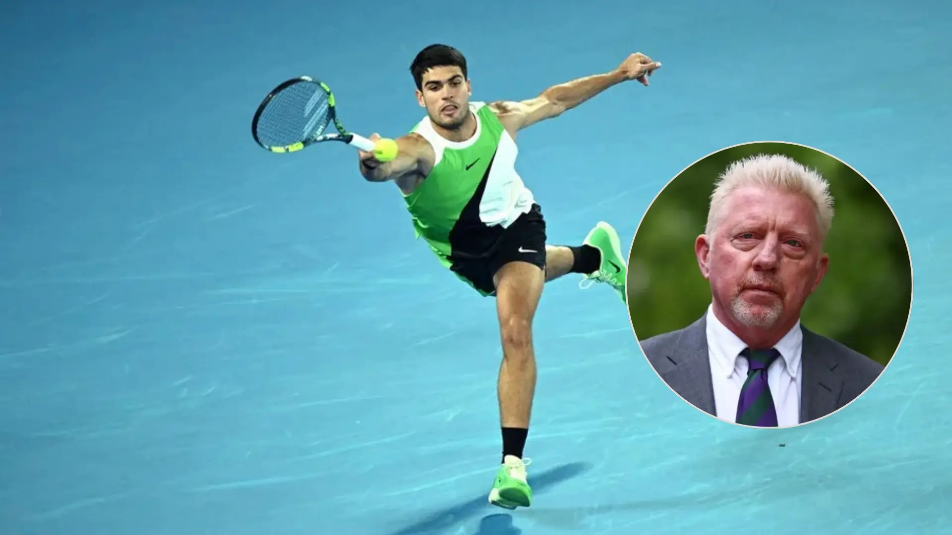 Boris Becker, leyenda del tenis: «Carlos Alcaraz es un artista inspirado por Jannik Sinner y algunos retos»