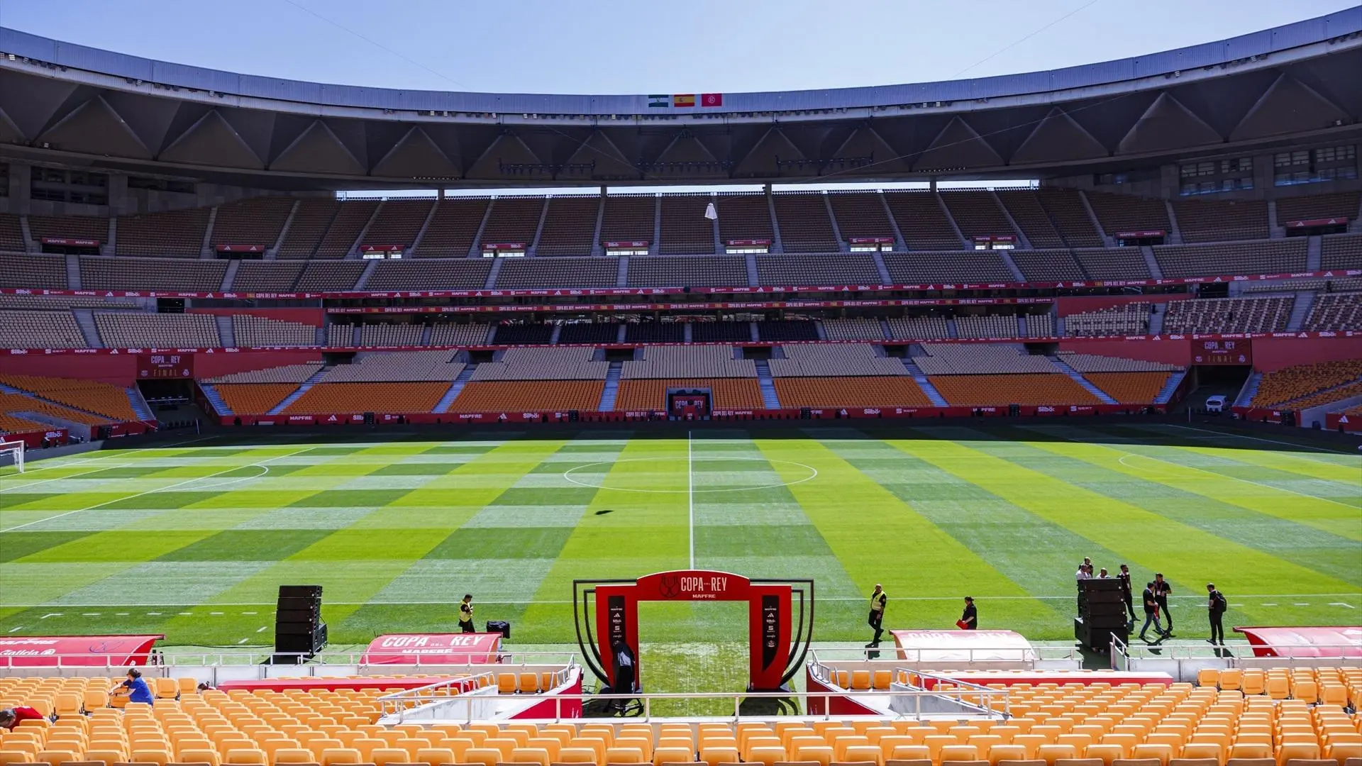 Todo lo que debes saber para llegar a La Cartuja desde las fan zones de la final de la Copa del Rey 2026