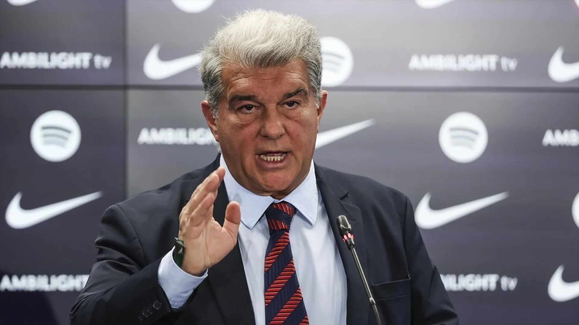 Joan Laporta estalla contra el arbitraje: «Fue una vergüenza, es inadmisible lo que nos han hecho»