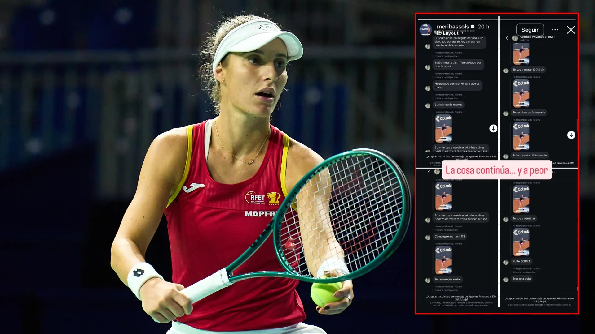 «He pagado un cártel para que te maten»: la tenista española Marina Bassols denuncia aterradoras amenazas de muerte en Bogotá