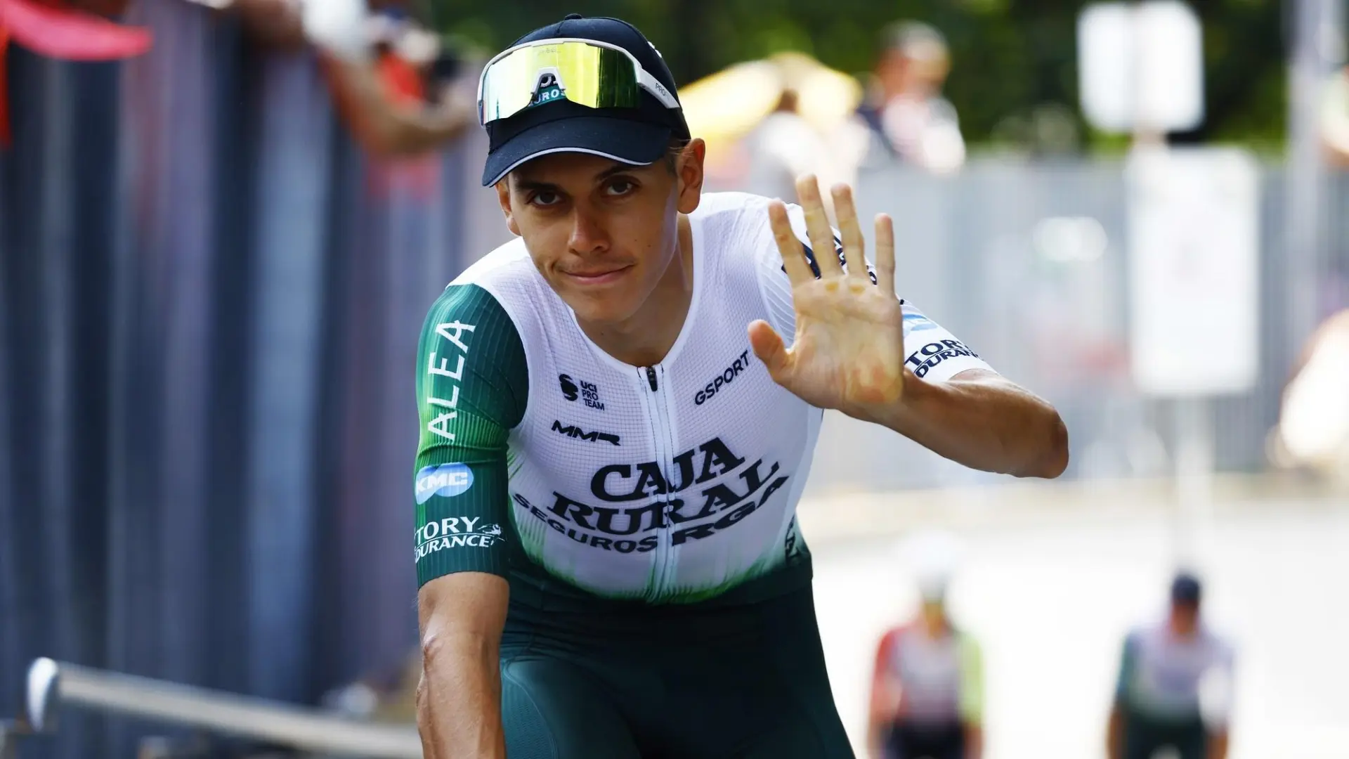 Jaume Guardeño, ingresado «en la UCI con lesiones de gravedad» tras chocar con un coche en un entreno