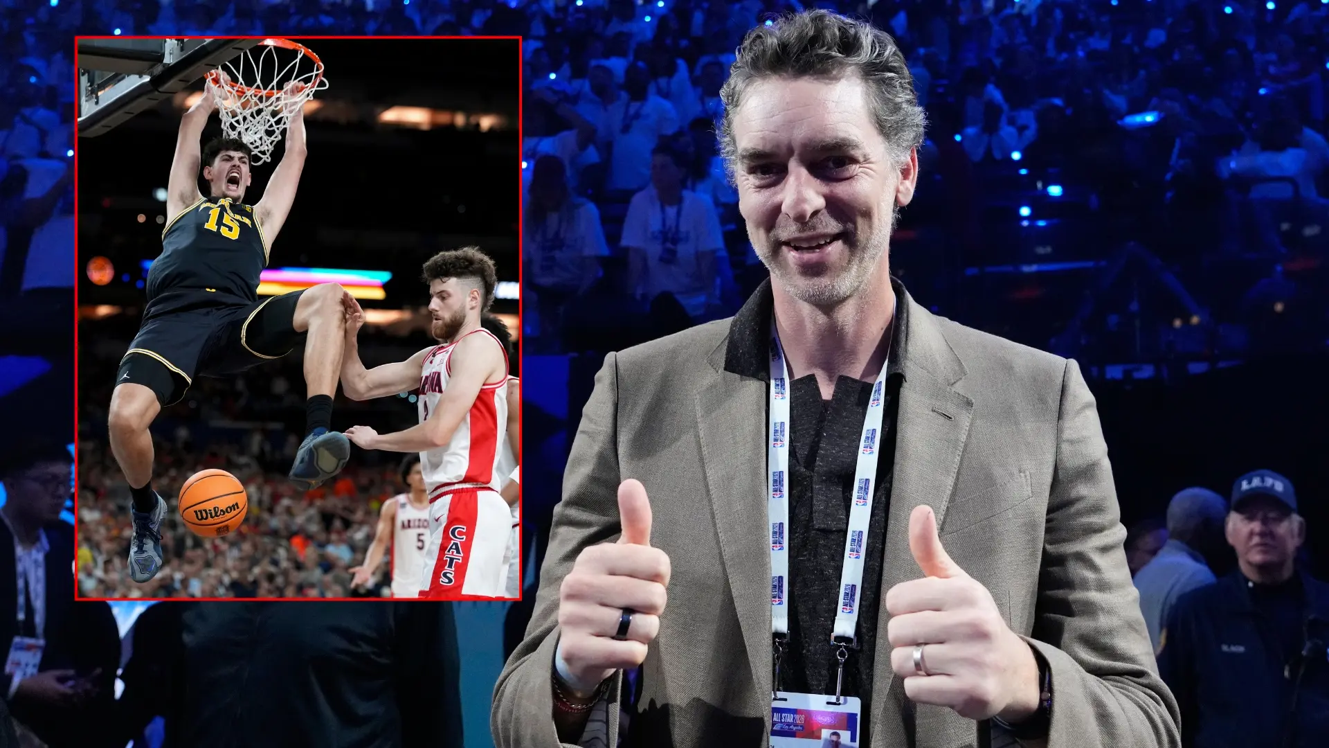 Pau Gasol, rendido ante Aday Mara tras su proeza en la NCAA: «Jugando tan bien y siendo pieza clave…»