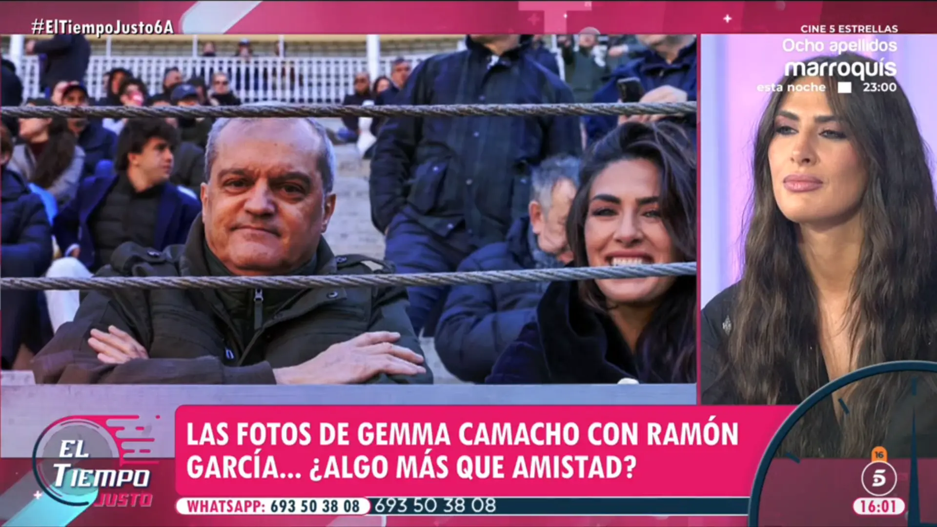 Gemma Camacho niega los rumores de romance con Ramón García: «Después de los meses que he pasado con lo de Cayetano….»