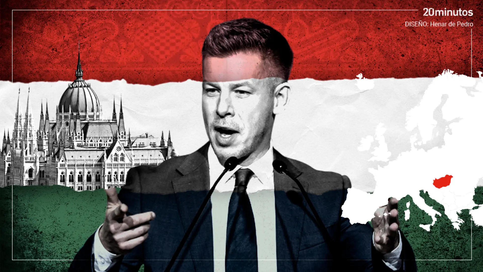 Así es Peter Magyar, el 'fuego amigo' de Víktor Orbán que está cerca de acabar con su omnipresente poder en Hungría