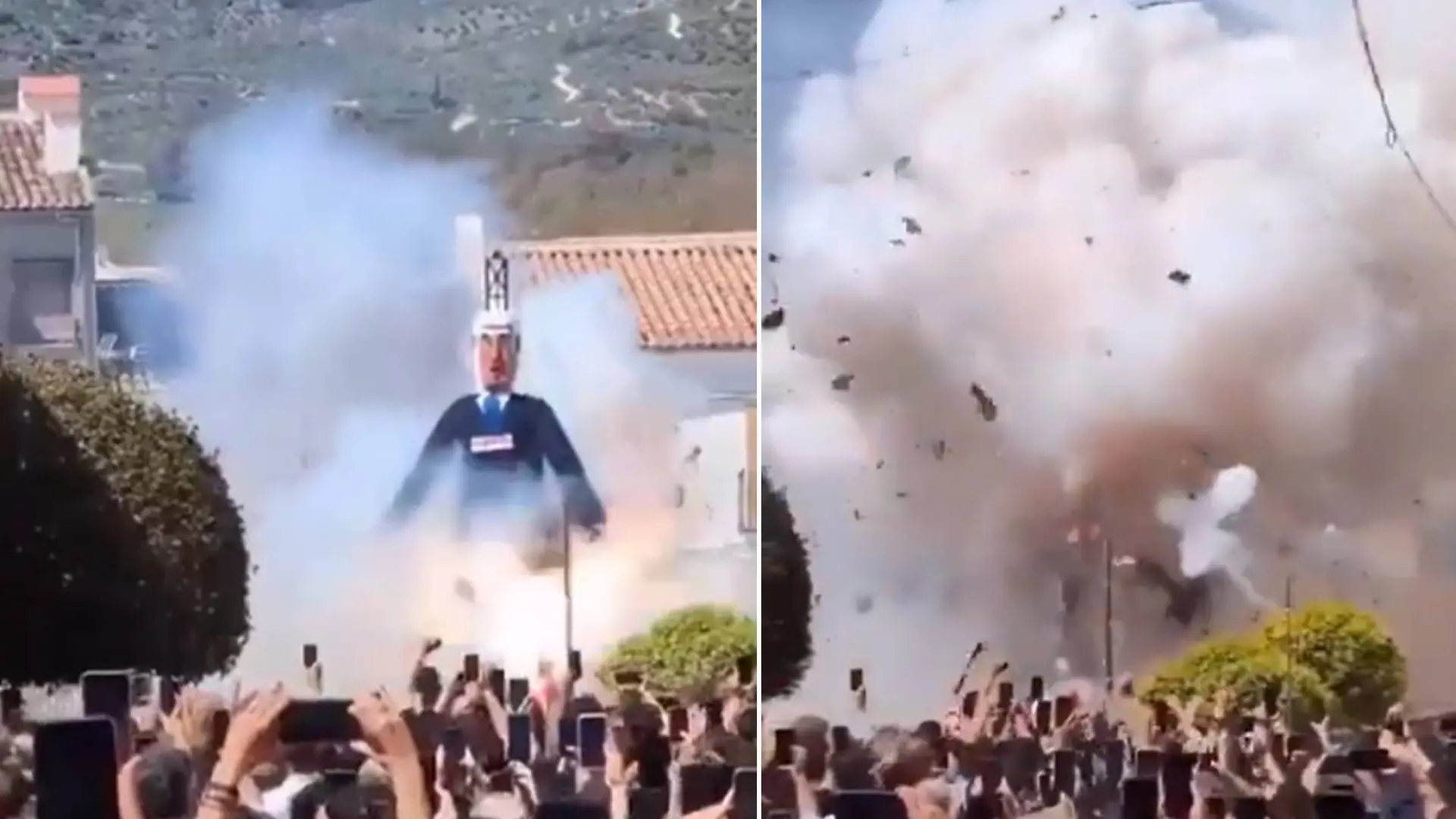 Israel convoca a la encargada de negocios española en Tel Aviv por la quema de un muñeco de Netanyahu