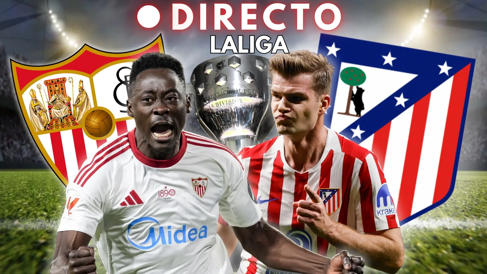 Sevilla – Atlético de Madrid de LaLiga, en directo: marcador, goles y última hora de la jornada 31