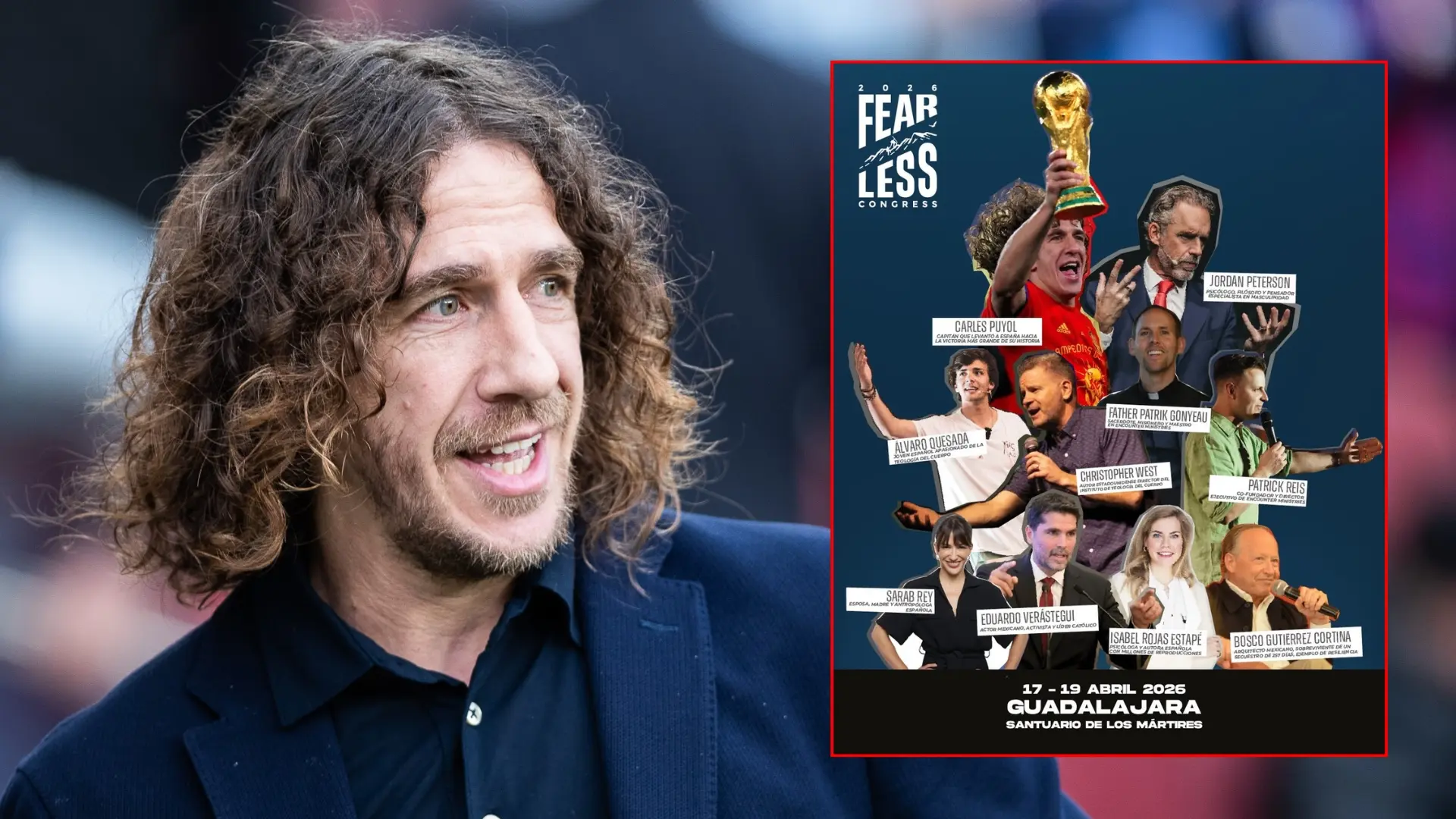Carles Puyol será ponente en un polémico congreso religioso sobre masculinidad para «hombres confundidos y vacíos»