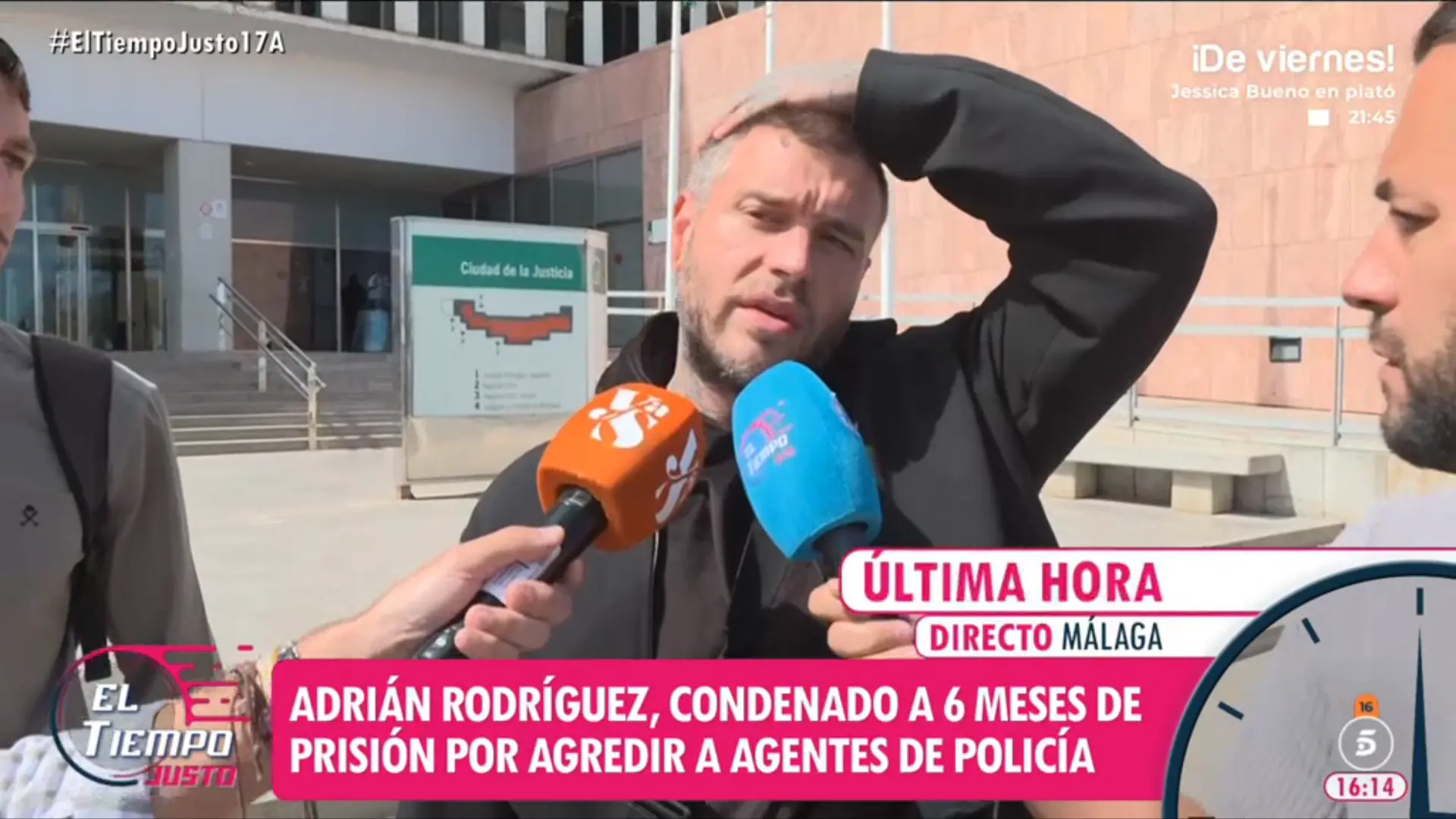 Adrián Rodríguez, tras ser condenado por un delito contra la autoridad: «La Policía no ha hecho su labor»