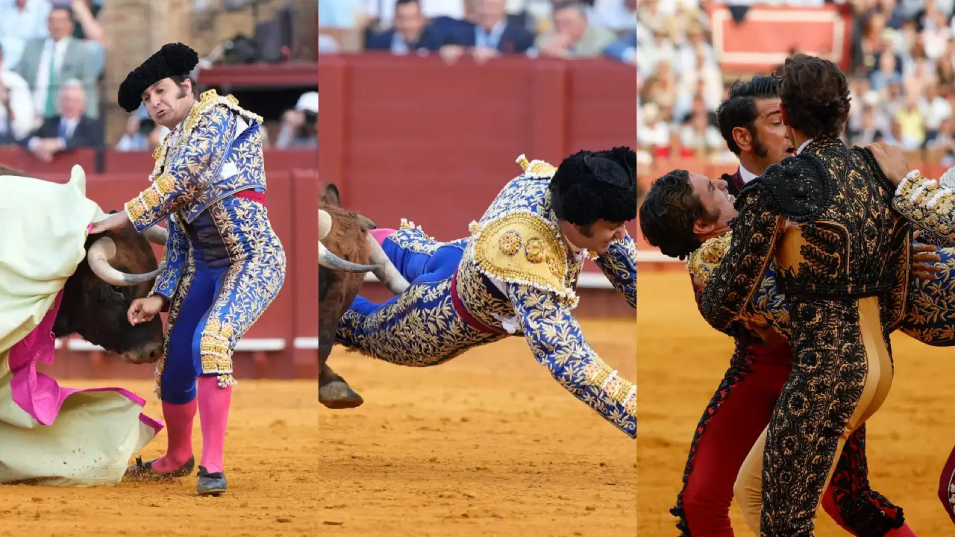 La dramática cogida de Morante de la Puebla, en imágenes: un momento de duda y una cornada que le perforó el recto