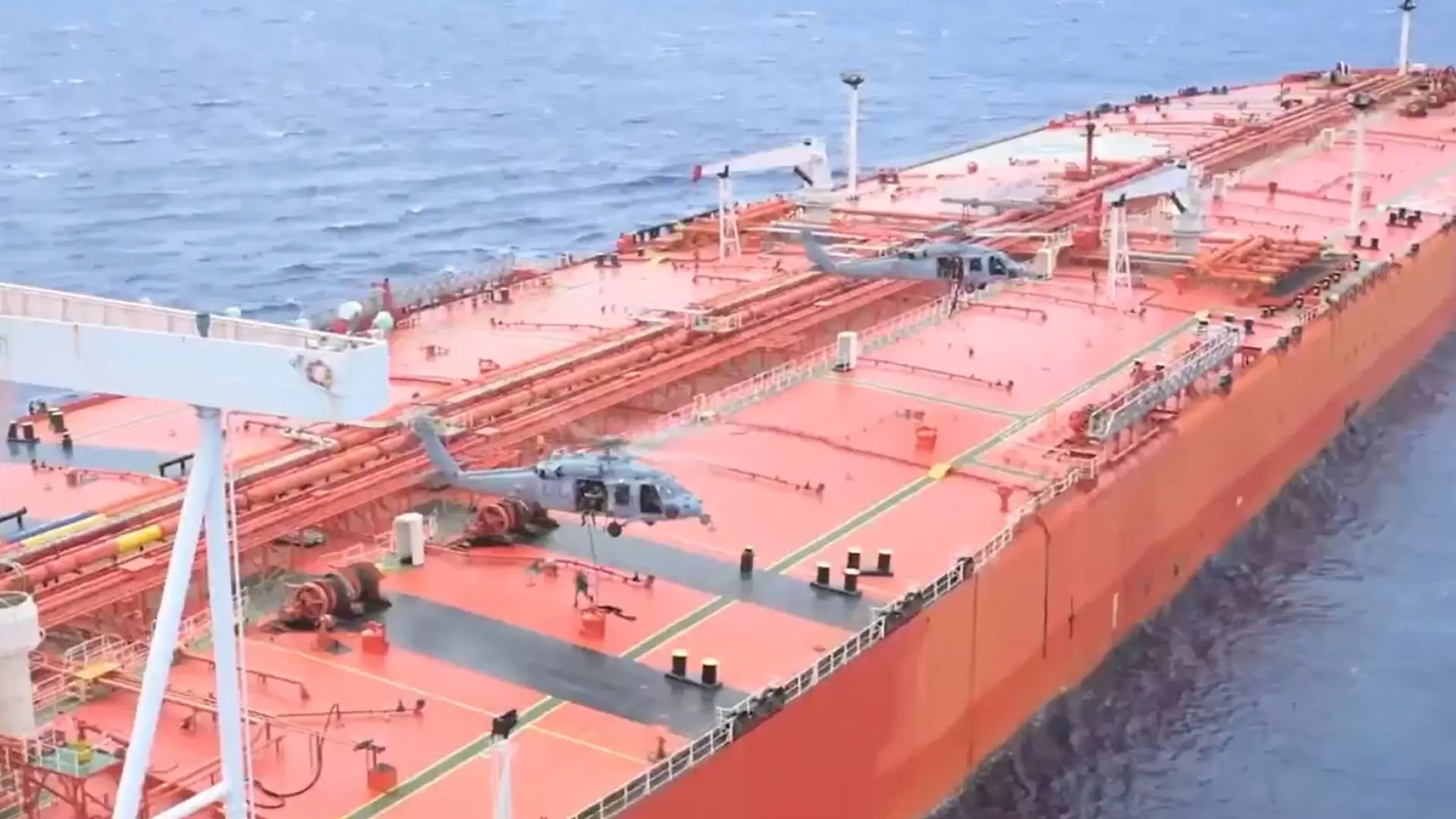 EEUU anuncia el abordaje de otro buque vinculado a Irán en el Golfo de Omán a pocas horas del fin del alto el fuego