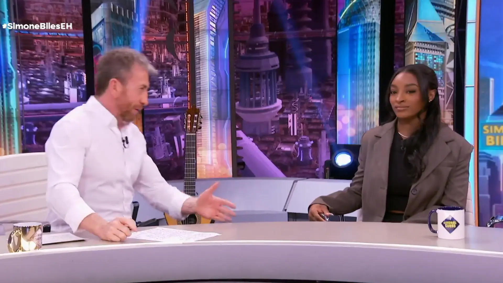 Simone Biles habla sobre su abandono en Tokio 2020 en 'El Hormiguero': «Tu mente y tu cuerpo se desconectan, es muy peligroso»