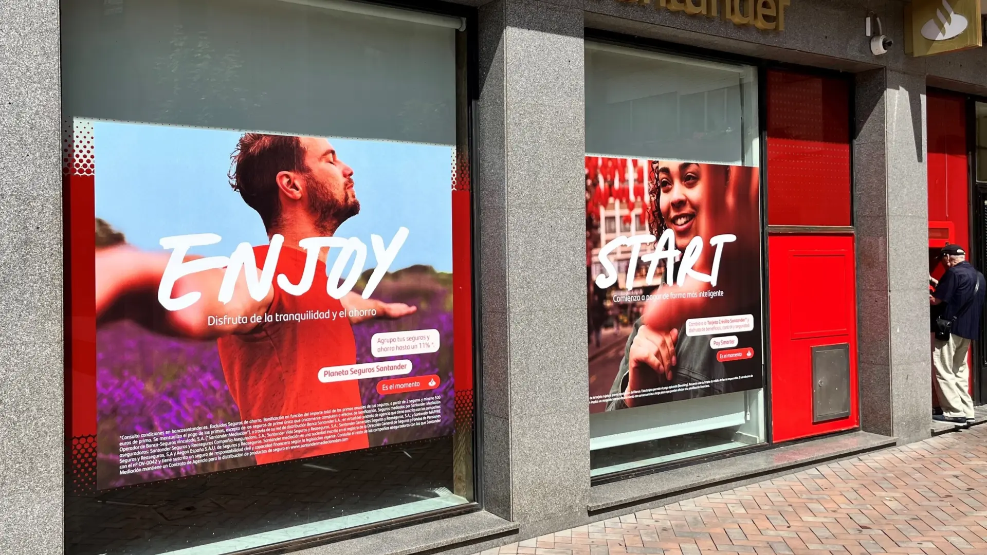 Banco Santander refuerza su apuesta por los jóvenes: ofrece hasta 840 euros por nómina, recibos y Bizum