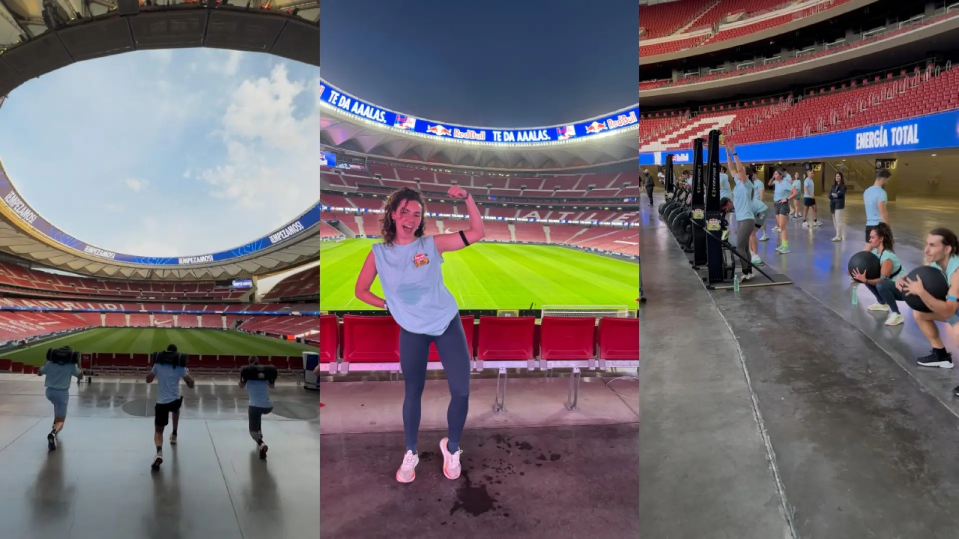 Así es un día entrenando Hyrox dentro del estadio Riyadh Air Metropolitano