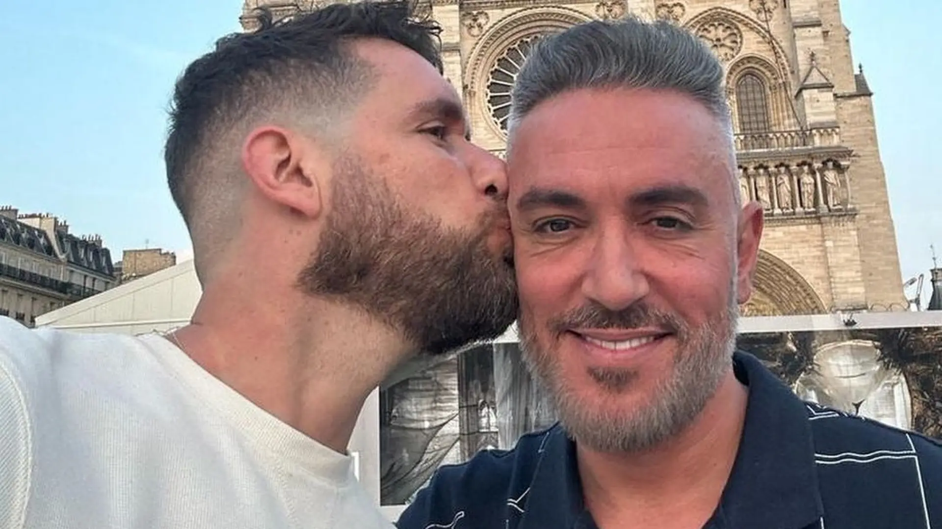 Kiko Hernández y Fran Antón celebran la Comunión de sus dos hijas: las imágenes