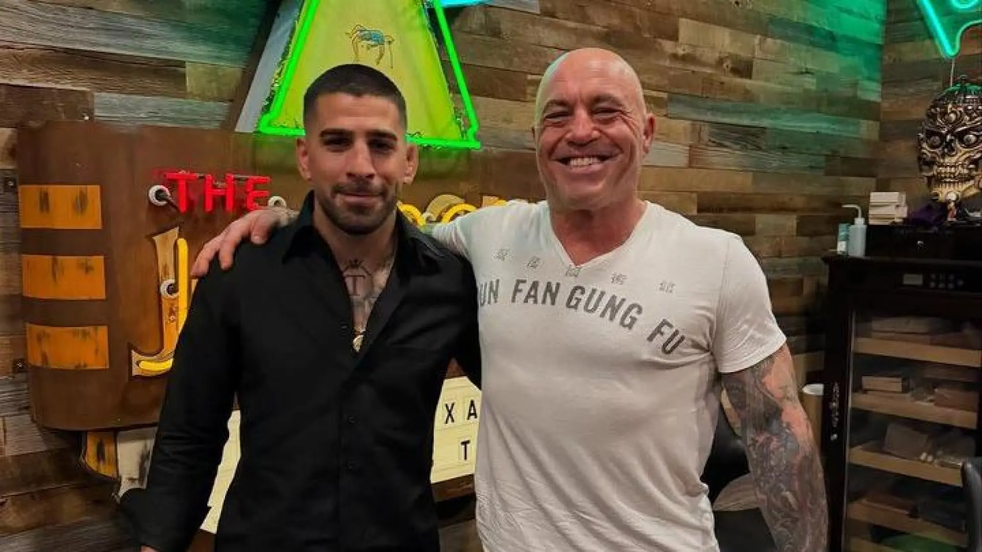 Joe Rogan, ansioso por ver a Topuria contra Makhachev… pero en el peso ligero: «Ilia en 170 libras es un poco irreal»