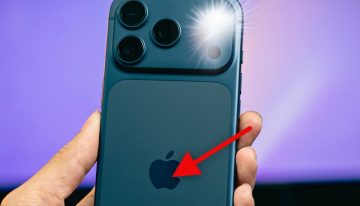 La «magia» de Apple resumida en una función: tocar la manzana del iPhone para que se encienda la linterna
