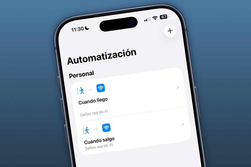Dejar el WiFi siempre encendido consume batería del iPhone y apagarlo manualmente es una lata. He optado por esta automatización de iOS