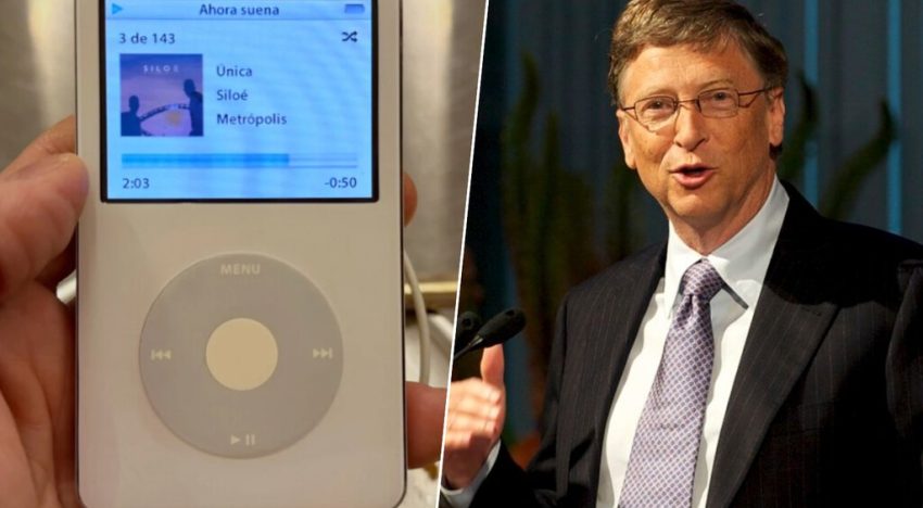 Bill Gates predijo hace 21 años que Apple no podría mantener el éxito del iPod debido a la inevitable llegada de los teléfonos inteligentes. Esta es la realidad