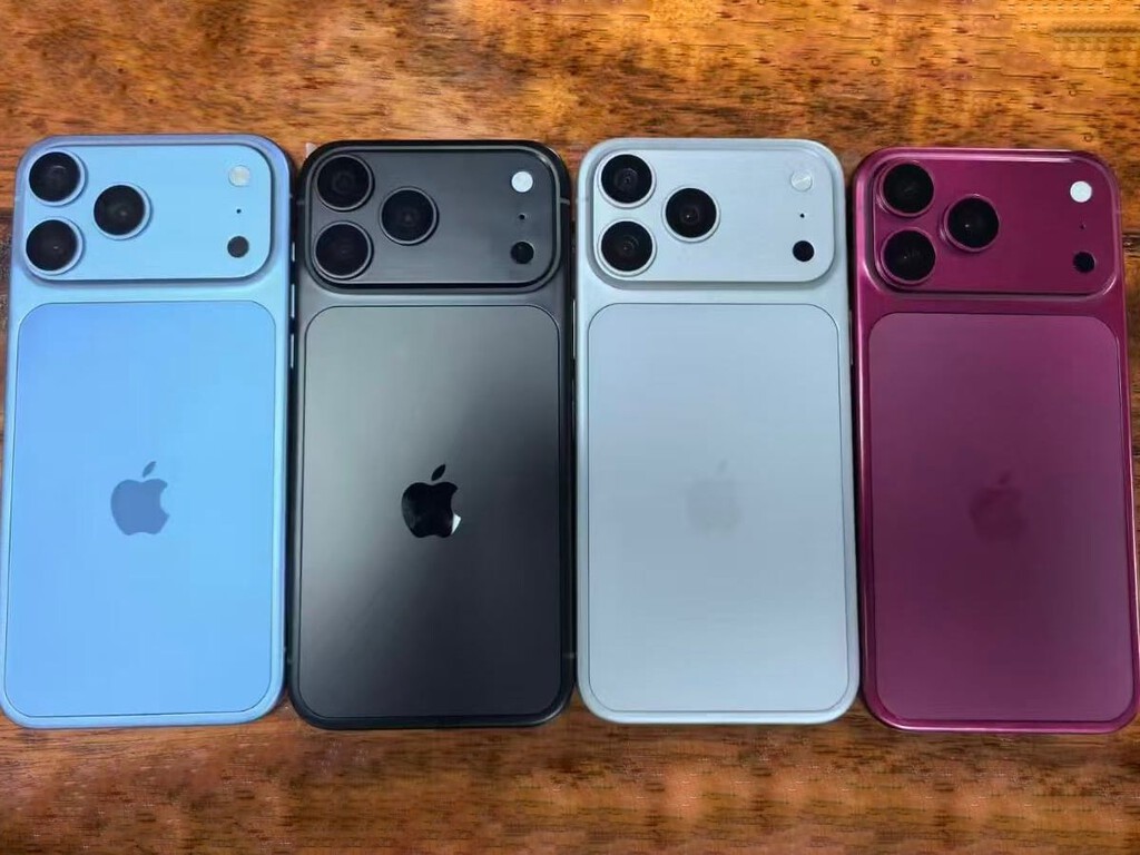 Las primeras maquetas físicas del iPhone 18 Pro se filtran a todo color