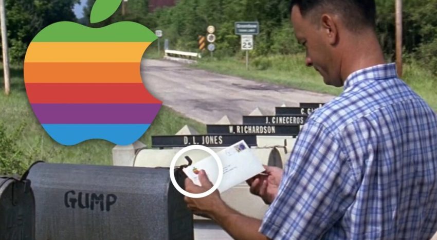 En la película Forrest Gump, Apple filtró un producto ocho años antes de lanzarse. Puede verse a partir del minuto 102