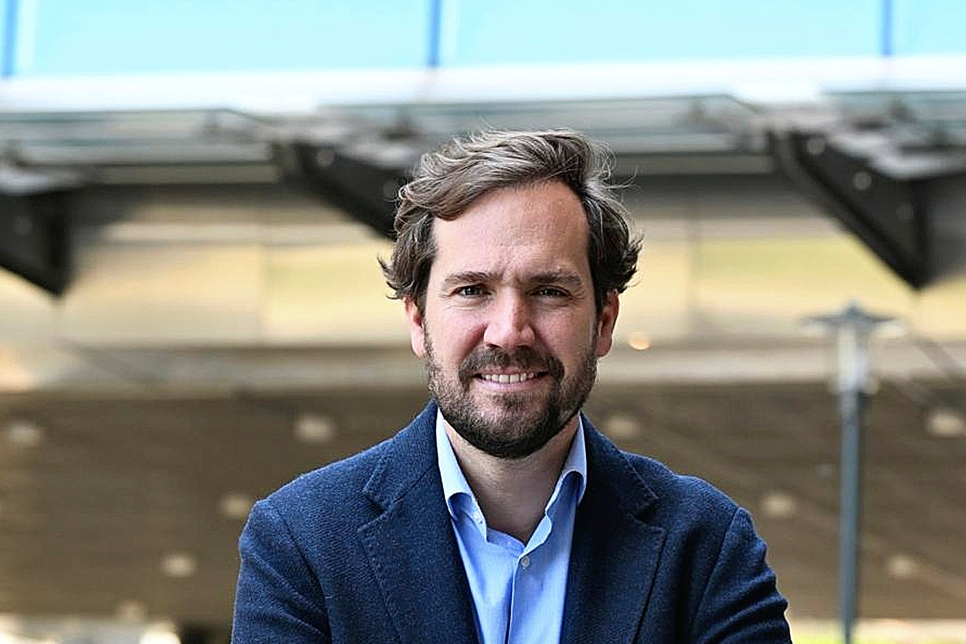 Borja Giménez, en la sede del Parlamento Europeo