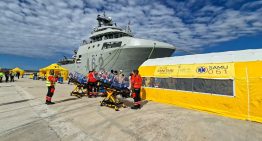 La Armada y Sanidad Exterior ensayaron un caso muy similar al del Hondius en Mallorca: el barco del simulacro sí atracó en puerto