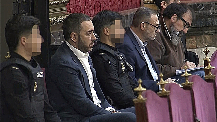 Los acusados Víctor de Aldama, José Luis Ábalos y Koldo García.