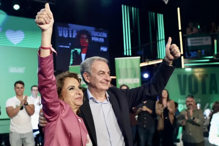 Zapatero sí defiende a Montero tras las críticas por calificar como «accidente laboral» la muerte de dos guardias civiles que perseguían una narcolancha