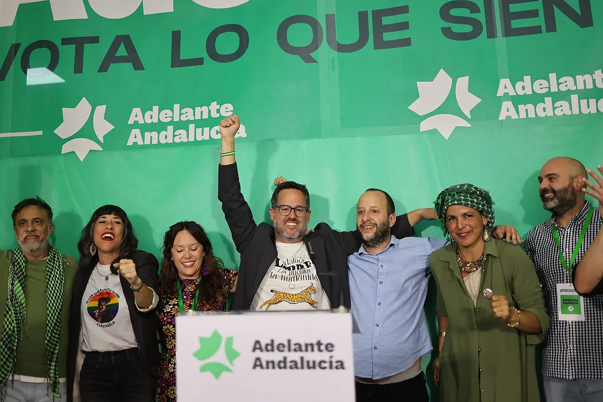 Los ocho de Adelante que se han merendado la reactivación de la izquierda en Andalucía: ninguno se ha criado en la política