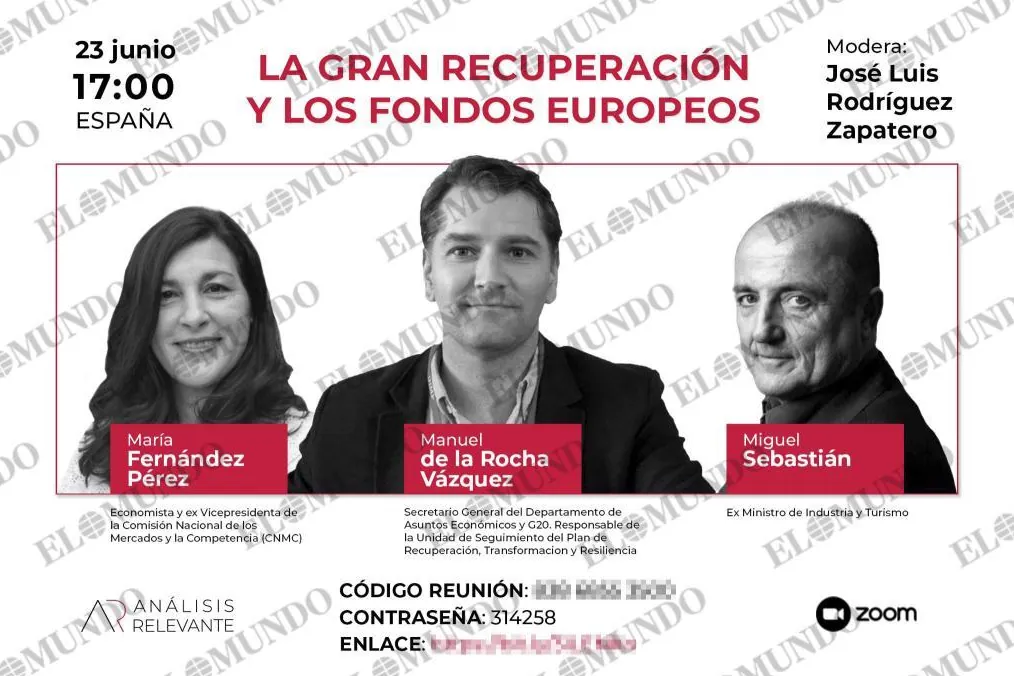 Zapatero reclutó al jefe económico de Moncloa como ponente de un evento para captar clientes