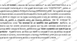 Los contactos de la 'trama ZP' con los decisores públicos y el jefe de SEPI Partearroyo: «Los tenemos bien guardaditos en el bolsillito»
