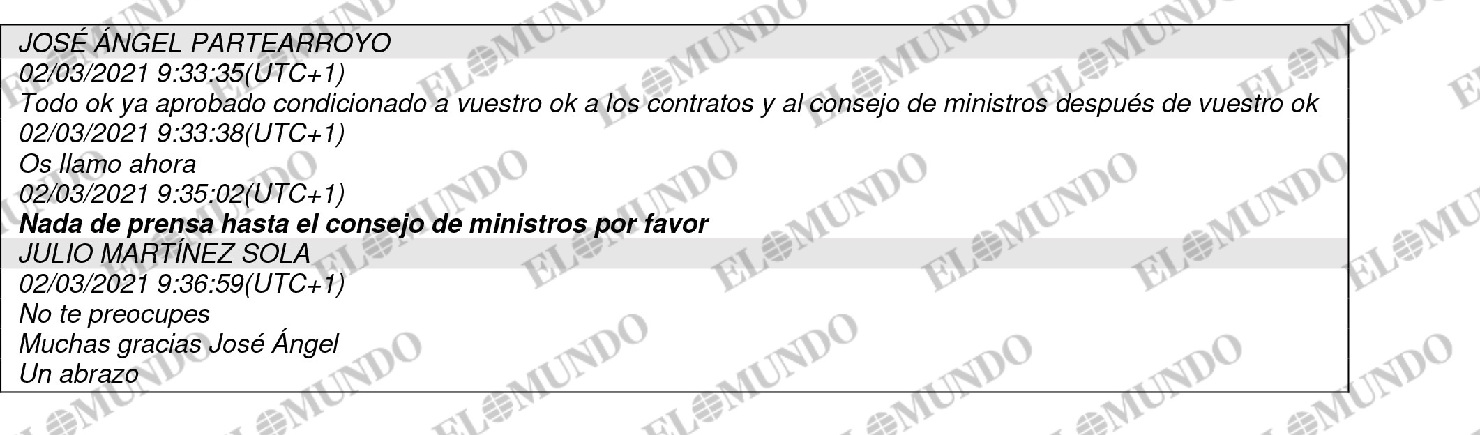 Conversación entre José Ángel Partearroyo y Julio Martínez Sola.