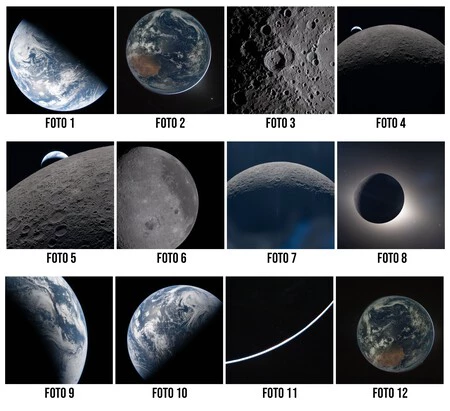 Mejores Imagenes Artemis II