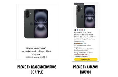 Precio iPhone 16