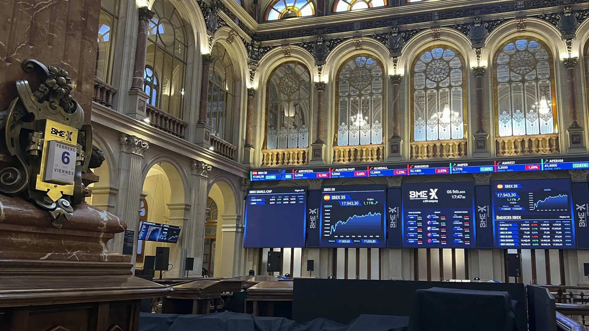 El Ibex se da la vuelta y cae cerca de un 2% ante el repunte del petróleo