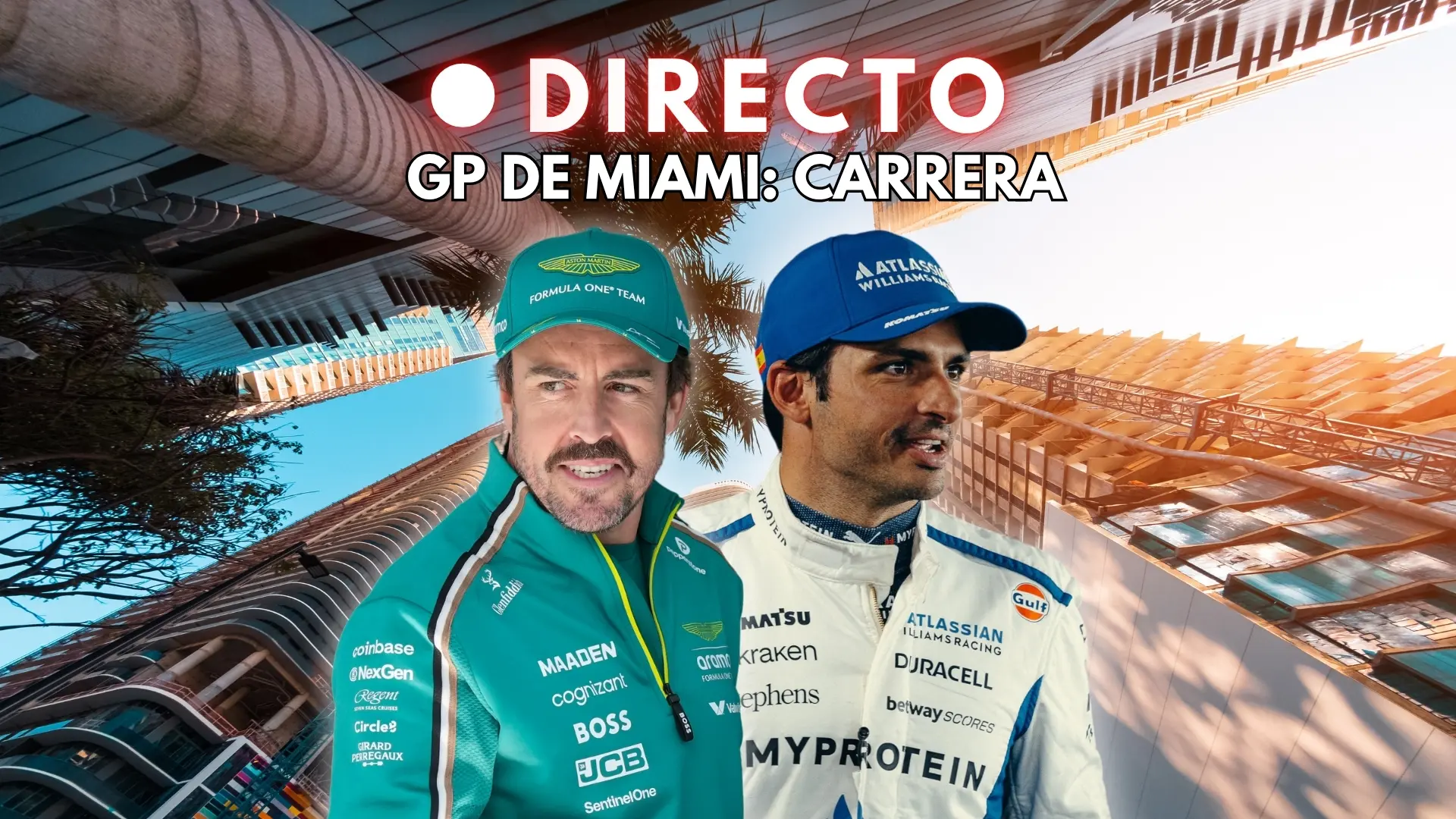 GP de Miami 2026 de F1, en directo: parrilla, resultados y última hora de la carrera de Fernando Alonso y Carlos Sainz
