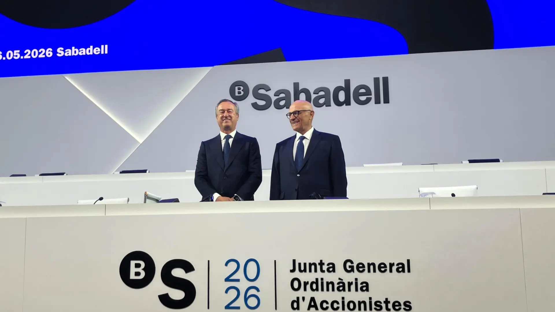González-Bueno asegura que Banco Sabadell «está mejor preparado para crecer» en su despedida como CEO