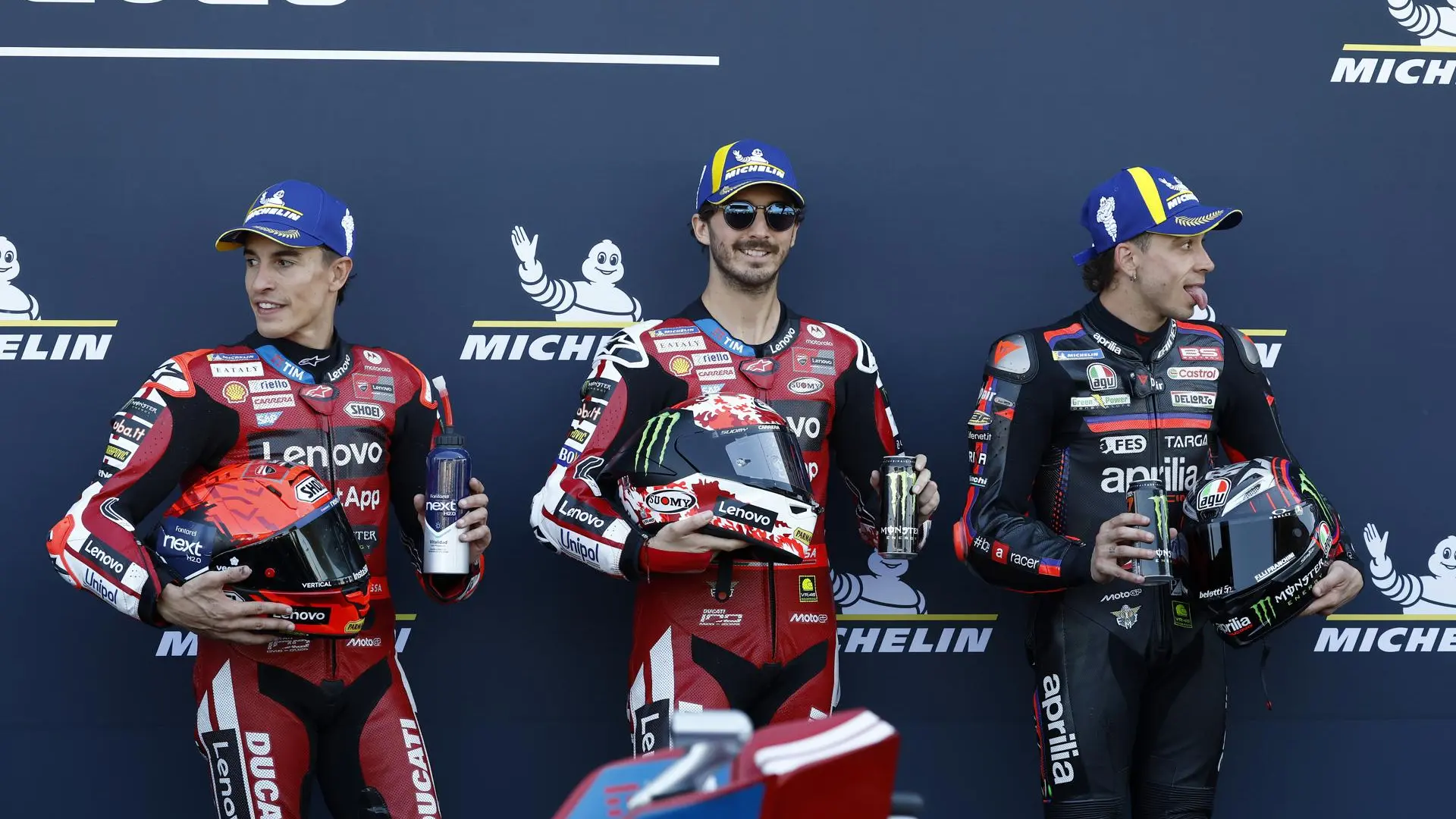 Marc Márquez se lleva el récord en Le Mans, pero la 'pole' es para 'Pecco' Bagnaia