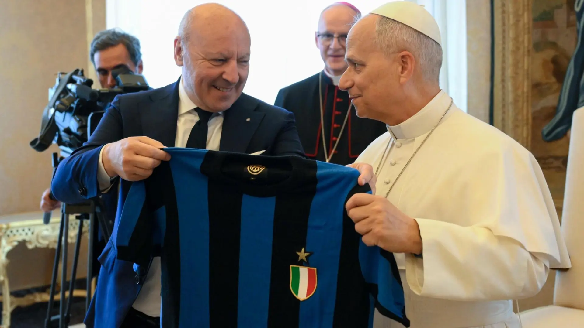 El papa León XIV recibe al Inter de Milán, campeón de la Serie A: «Conviértanse en portadores de un mensaje útil»