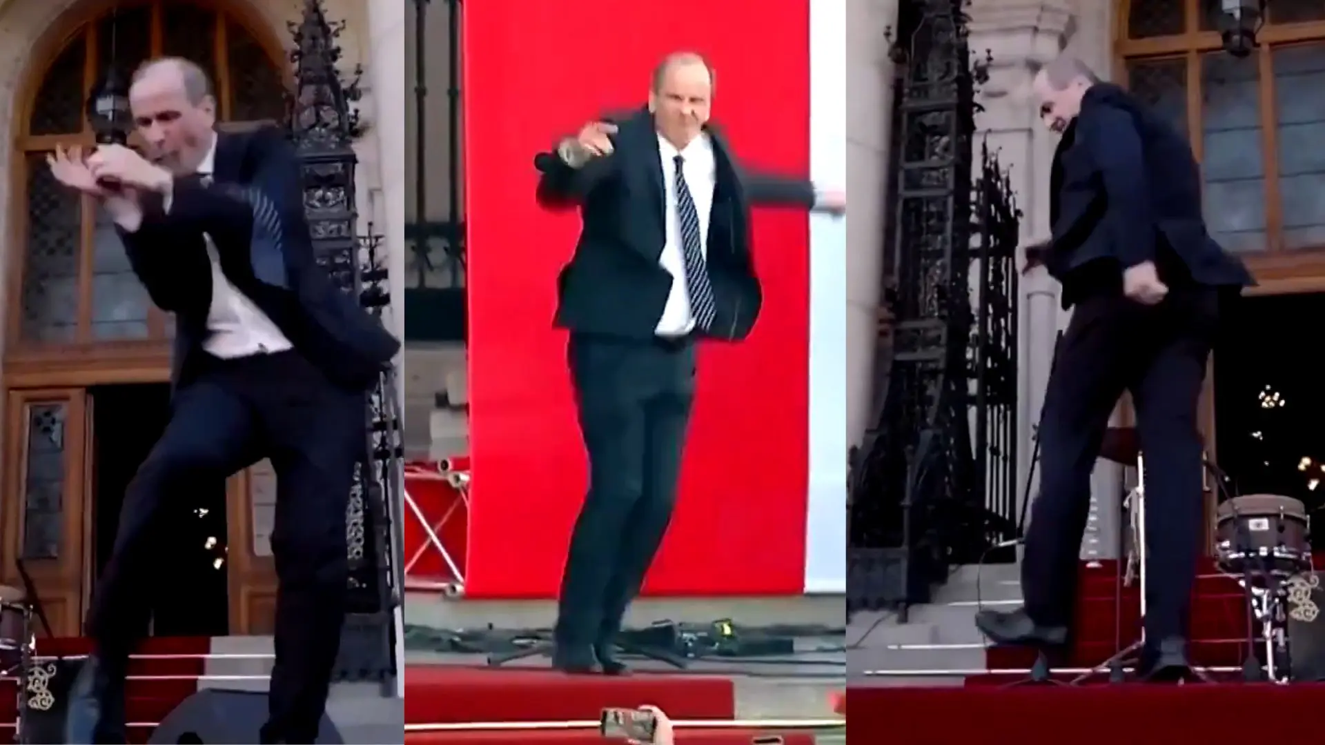 El extraordinario baile del próximo ministro de Sanidad de Hungría en la toma de posesión de Magyar: entre saltos y animando a todos
