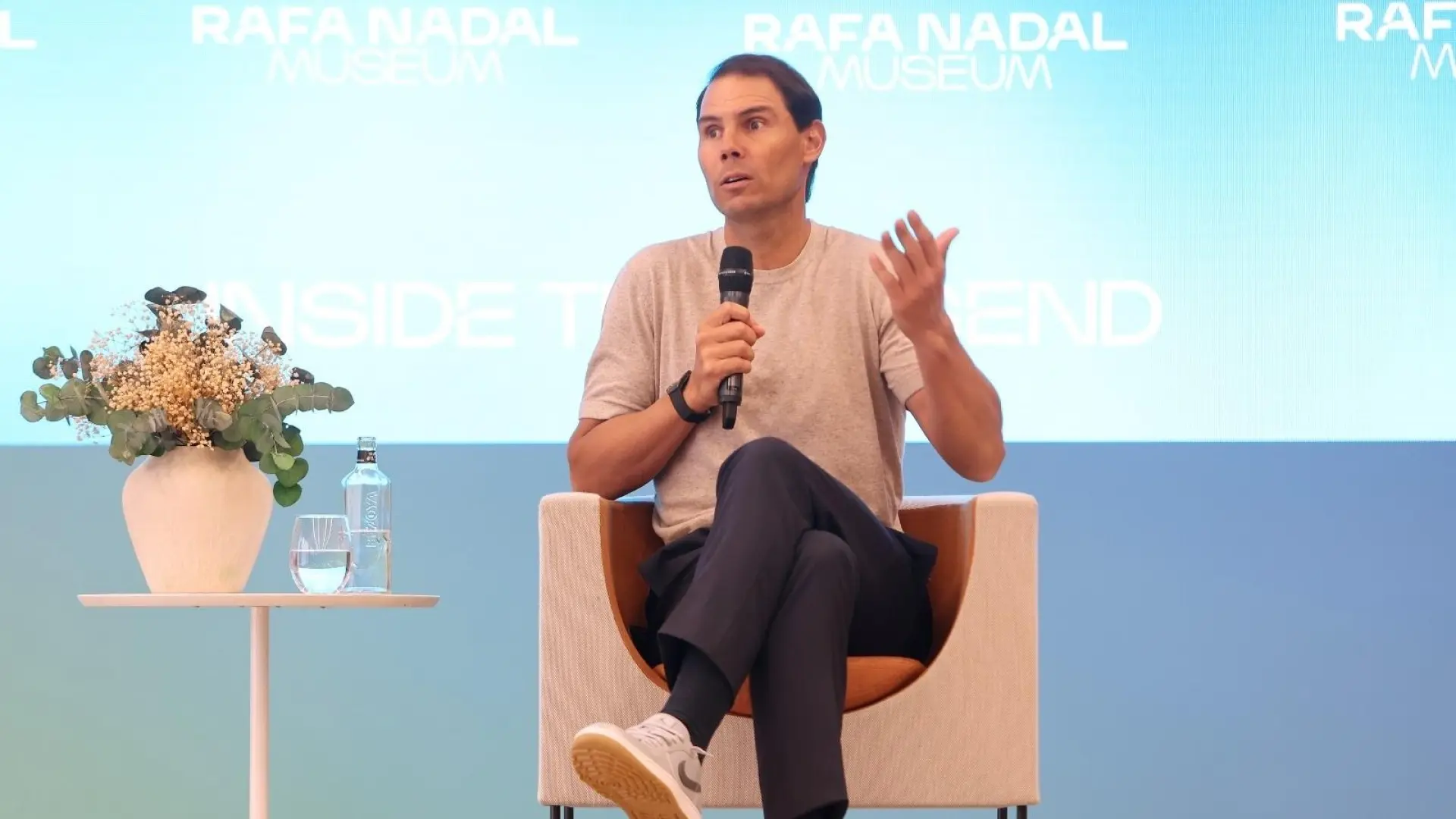 Rafa Nadal, sobre las elecciones al Real Madrid: «Tengo buena relación con Enrique Riquelme, pero mucho respeto por Florentino»