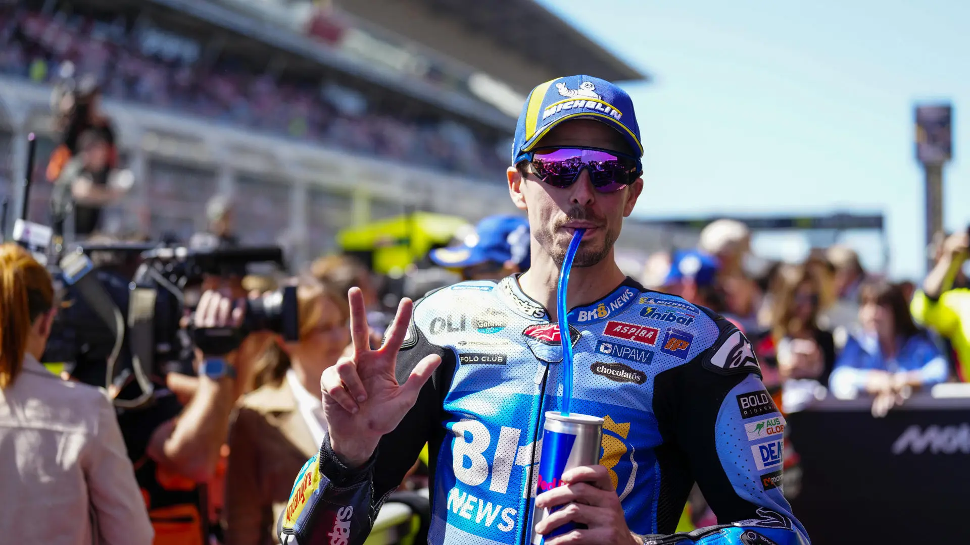 Álex Márquez, tras reinar en el sprint del GP Cataluña: «No tengo el 'flow' que tenía el año pasado, pero me siento bien»