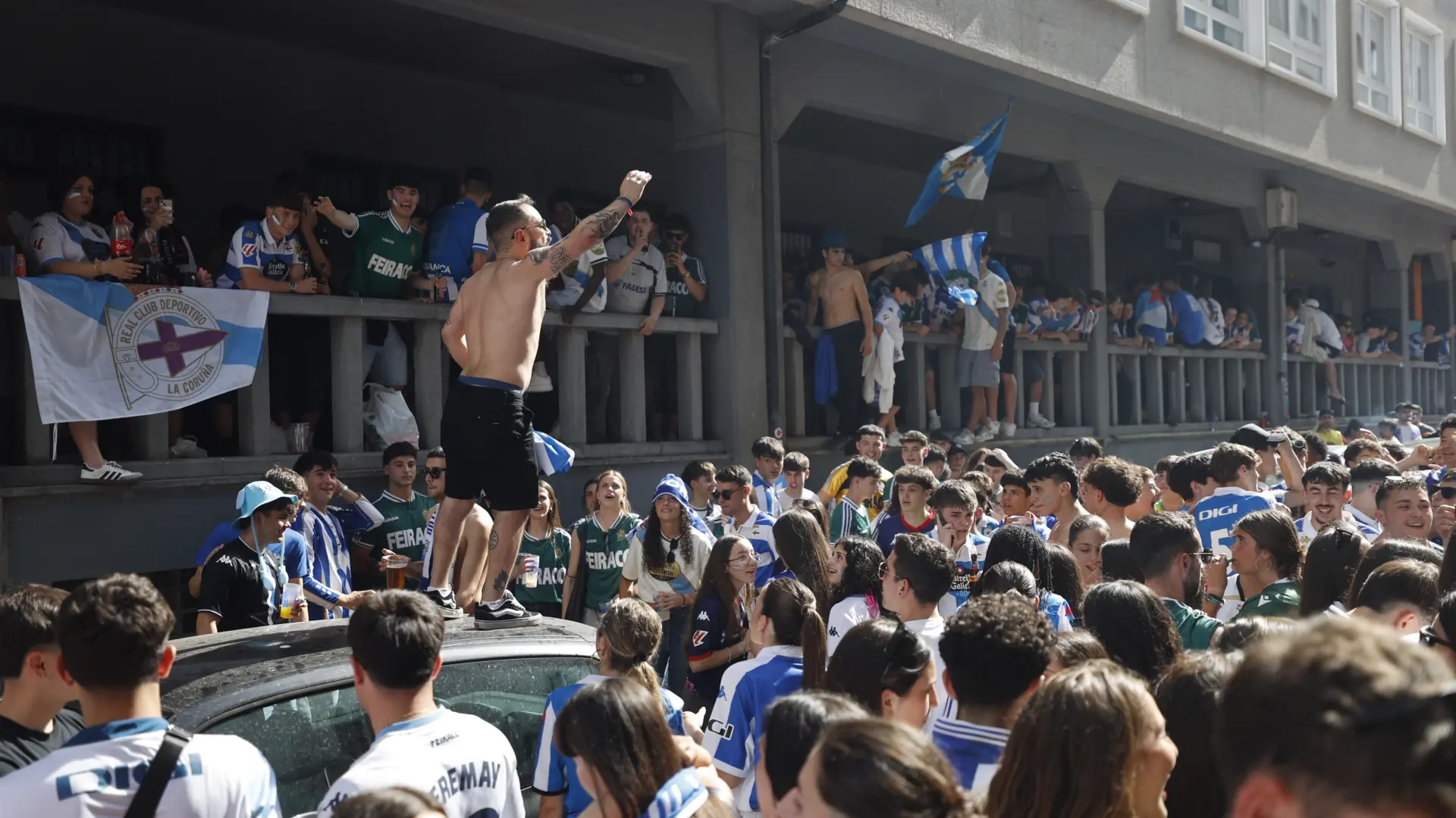 El Deportivo de la Coruña vuelve a Primera División ocho años después