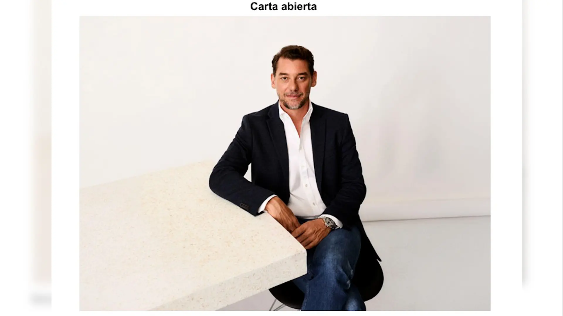 Jonathan Andic deja temporalmente la vicepresidencia de Mango para centrarse en su defensa