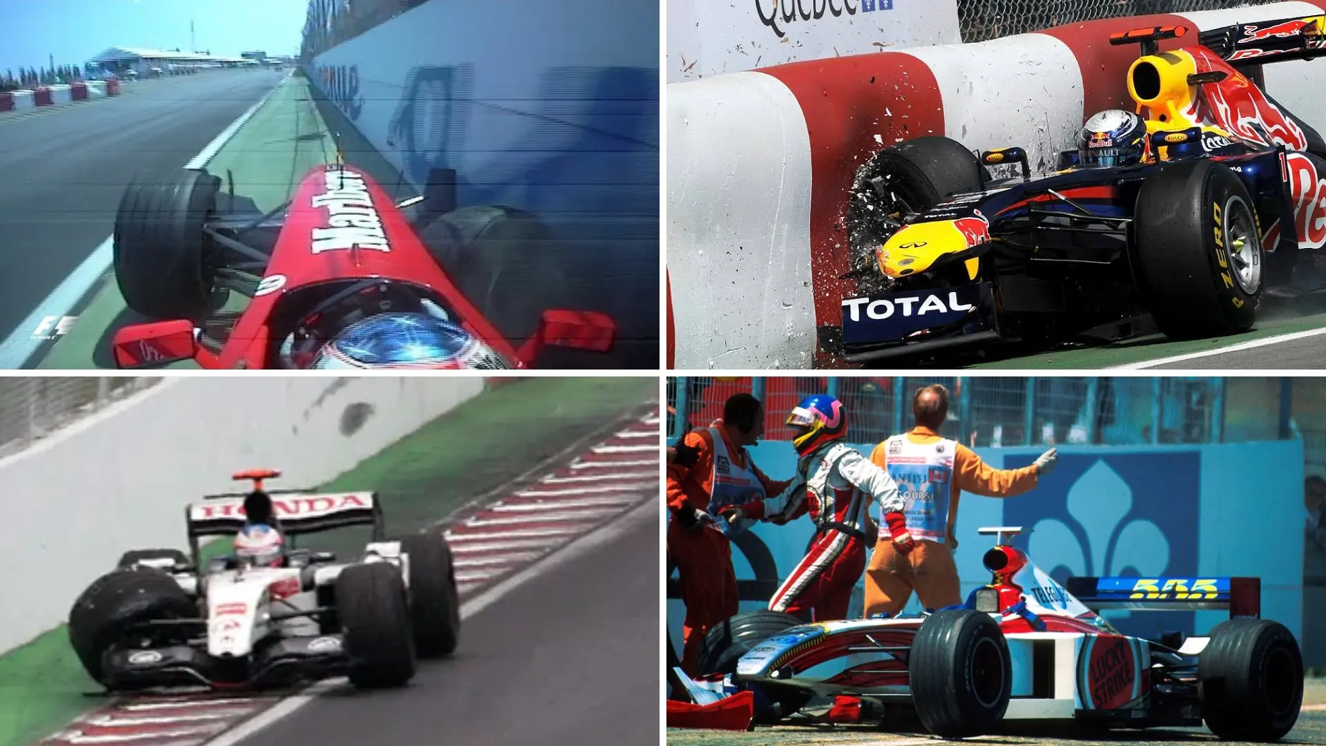 Por qué lo llaman el Muro de los Campeones: así es la curva más famosa del GP de Canadá de F1 en el circuito Gilles Villeneuve