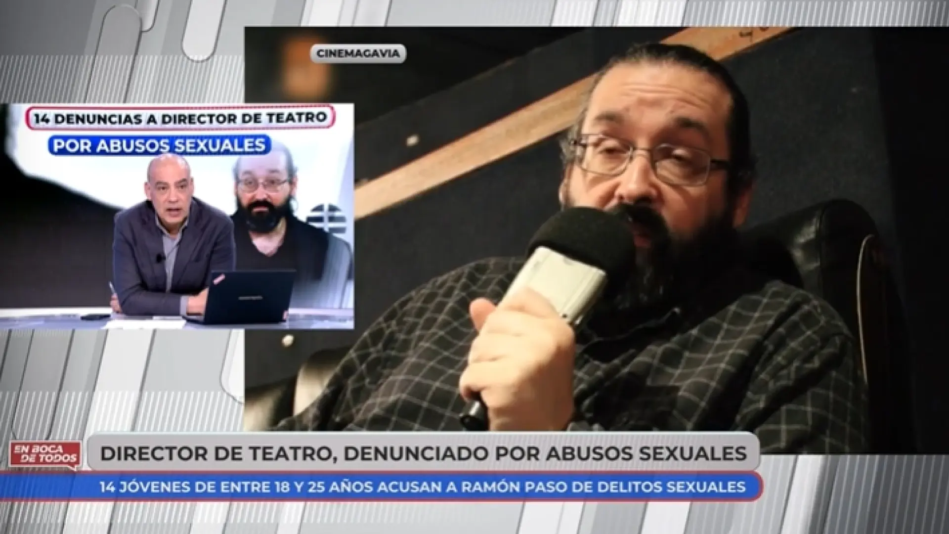 Detenido el dramaturgo Ramón Paso después de que le vieran supuestamente besando y tocando a una menor en plena calle