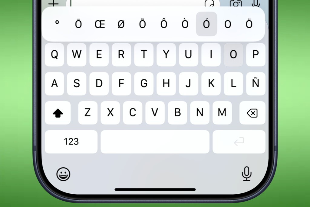 Apple, tienes tres maravillosos meses para devolvernos algo tan tonto como importante: la posición de la tilde de la "o" 