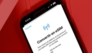 Con todos los años que llevo con un iPhone y a veces me olvido que puedo convertir una SIM a eSIM desde los ajustes